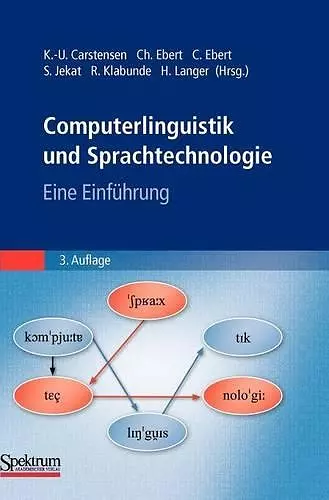 Computerlinguistik und Sprachtechnologie cover