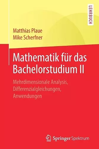 Mathematik für das Bachelorstudium II cover