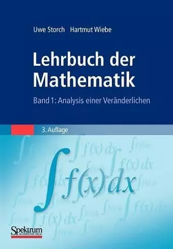 Lehrbuch der Mathematik, Band 1 cover