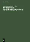 Subjektive Technikbewertung cover
