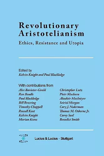 Revolutionary Aristotelianism cover