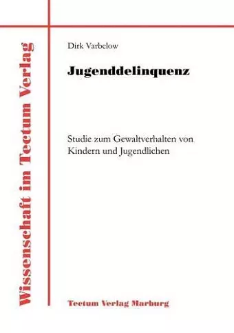 Jugenddelinquenz cover