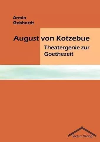 August von Kotzebue cover