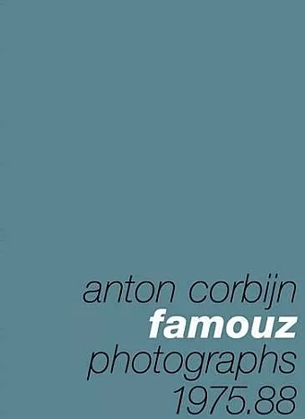 Anton Corbijn: Famouz cover