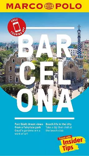 Barcelona Marco Polo Pocket Travel Guide 2018 - with pull out map cover