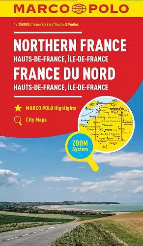 Northern France Marco Polo Map cover