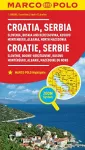 Croatia and Serbia Marco Polo Map cover