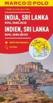 India, Sri Lanka, Nepal, Bangladesh Marco Polo Map cover