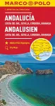 Andalusia, Costa Del Sol, Seville, Cordoba, Granada Marco Polo Map cover