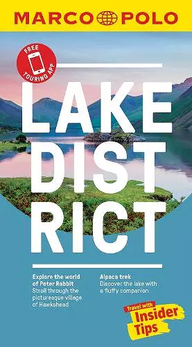 Lake District Marco Polo Pocket Travel Guide - with pull out map cover