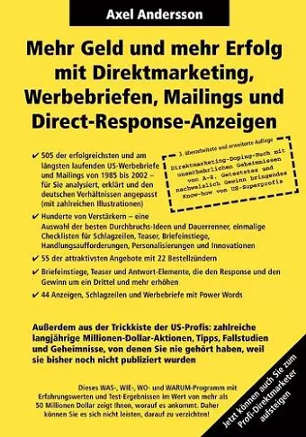 Mehr Geld und mehr Erfolg mit Direktmarketing, Werbebriefen, Mailings & Direct Response-Anzeigen cover