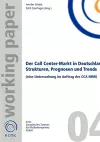 Der Call Center-Markt in Deutschland cover