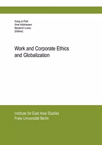 Work and Corporate Ethics and Globalization cover