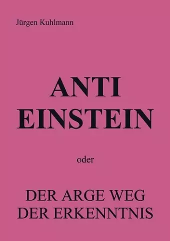 Anti Einstein cover