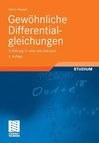 Gewöhnliche Differentialgleichungen cover