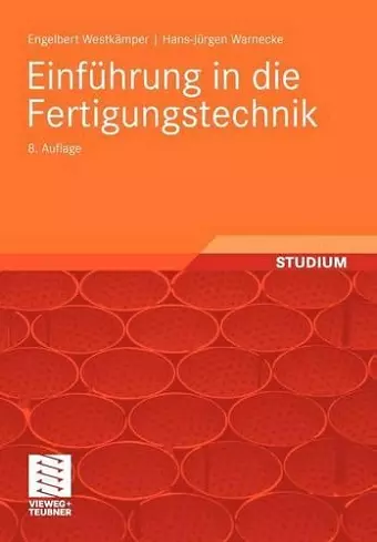 Einführung in Die Fertigungstechnik cover