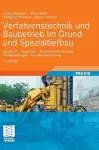 Verfahrenstechnik Und Baubetrieb Im Grund- Und Spezialtiefbau cover