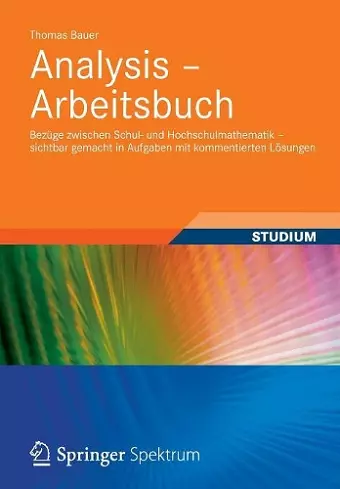 Analysis - Arbeitsbuch cover