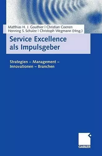 Service Excellence als Impulsgeber cover