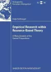 Empirical Research within Resource-Based Theory cover