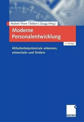 Moderne Personalentwicklung cover