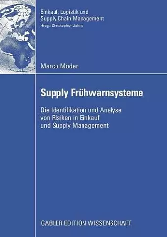 Supply Frühwarnsysteme cover