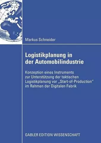 Logistikplanung in der Automobilindustrie cover