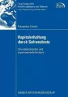 Kapitalerhaltung durch Solvenztests cover