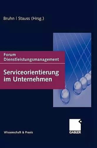 Serviceorientierung im Unternehmen cover