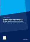 Stakeholdermanagement in der Unternehmenskrise cover
