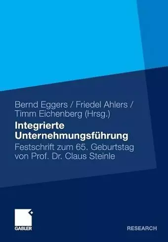 Integrierte Unternehmensführung cover