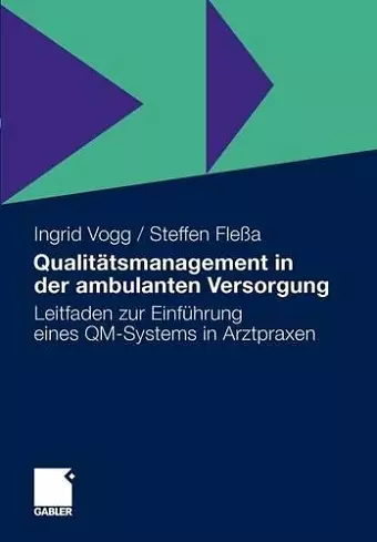 Qualitätsmanagement in der ambulanten Versorgung cover