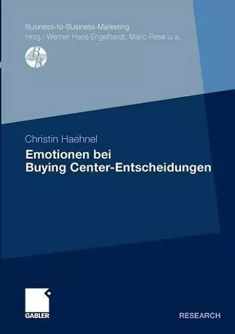 Emotionen bei Buying Center-Entscheidungen cover