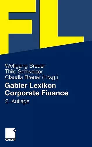 Gabler Lexikon Corporate Finance cover