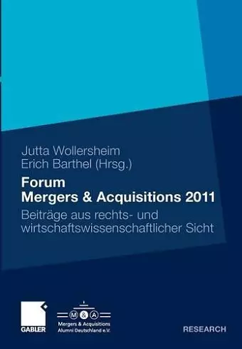 Forum Mergers & Acquisitions 2011 cover