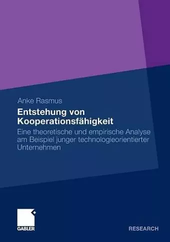 Entstehung von Kooperationsfähigkeit cover