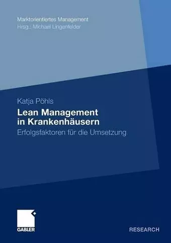 Lean Management in Krankenhäusern cover