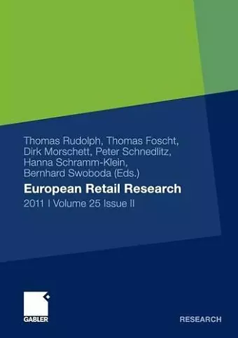 European Retail Research 2011, Volume 25 Issue II cover