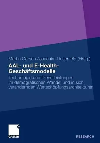 AAL- und E-Health-Geschäftsmodelle cover
