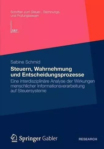 Steuern, Wahrnehmung und Entscheidungsprozesse cover
