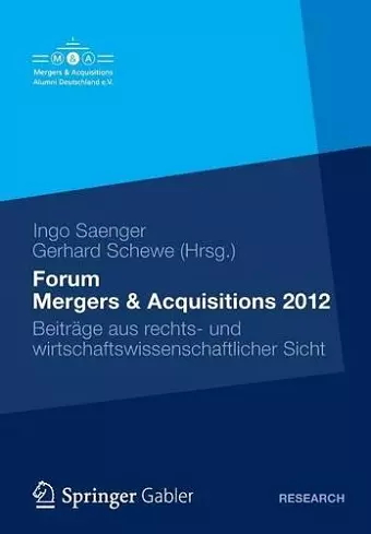 Forum Mergers & Acquisitions 2012 cover