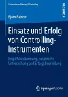 Einsatz und Erfolg von Controlling-Instrumenten cover