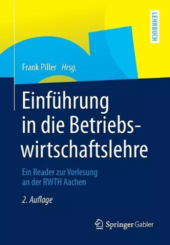 Einführung in die Betriebswirtschaftslehre cover
