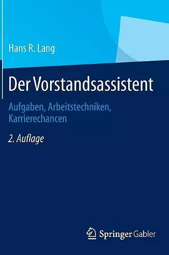 Der Vorstandsassistent cover