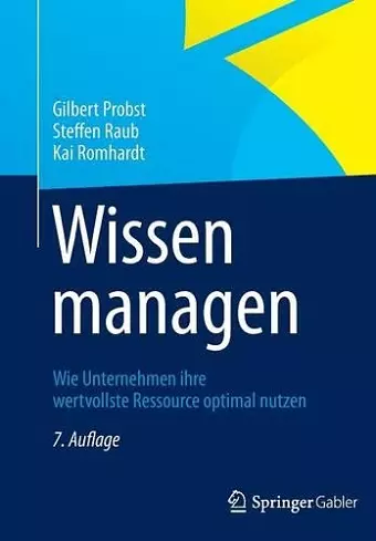 Wissen managen cover