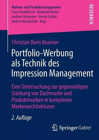 Portfolio-Werbung als Technik des Impression Management cover