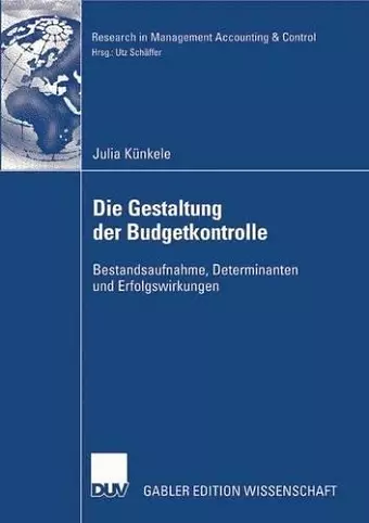 Die Gestaltung der Budgetkontrolle cover