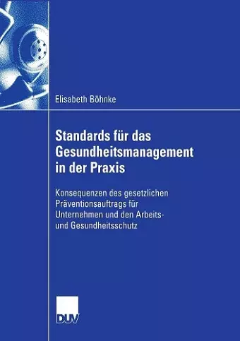 Standards für das Gesundheitsmanagement in der Praxis cover
