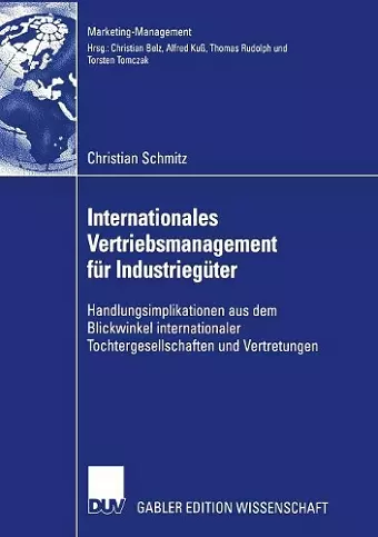 Internationales Vertriebsmanagement für Industriegüter cover