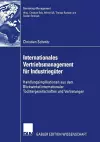 Internationales Vertriebsmanagement für Industriegüter cover